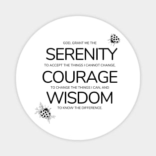 serenity prayer Magnet